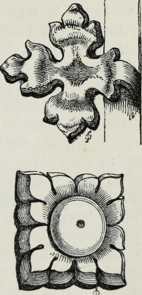 An illustration from A concise glossary of terms used in Grecian, Roman, Italian, and Gothic architecture, 1879, leaf 150