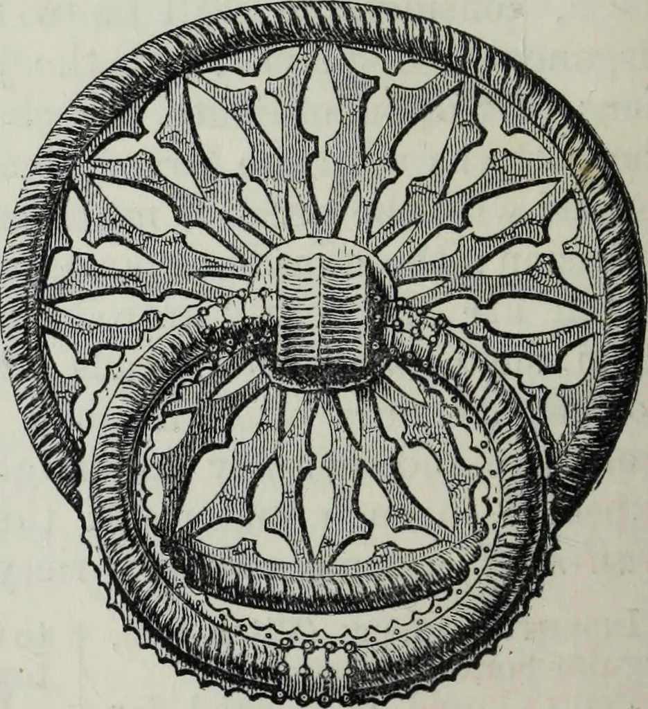 An illustration from A concise glossary of terms used in Grecian, Roman, Italian, and Gothic architecture, 1879, leaf 151