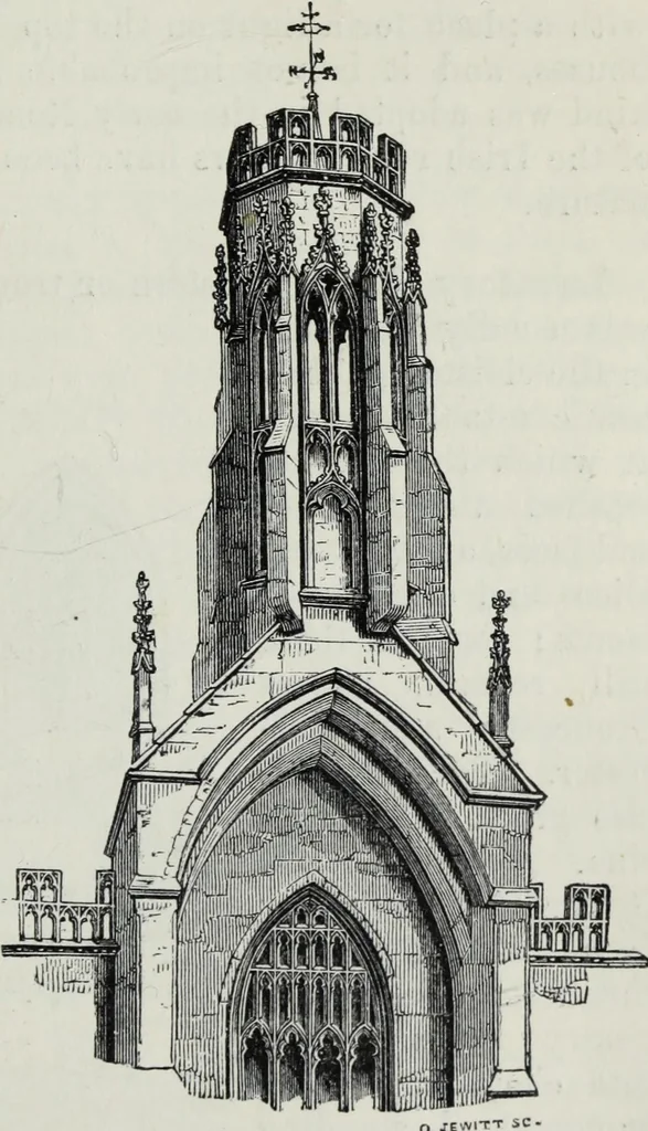 An illustration from A concise glossary of terms used in Grecian, Roman, Italian, and Gothic architecture, 1879, leaf 156