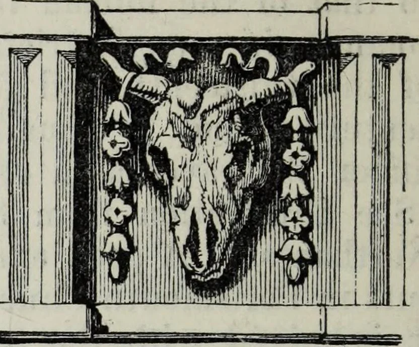 An illustration from A concise glossary of terms used in Grecian, Roman, Italian, and Gothic architecture, 1879, leaf 165