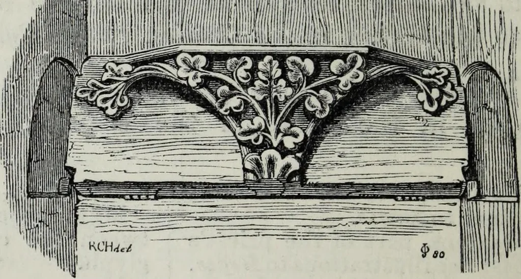 An illustration from A concise glossary of terms used in Grecian, Roman, Italian, and Gothic architecture, 1879, leaf 165