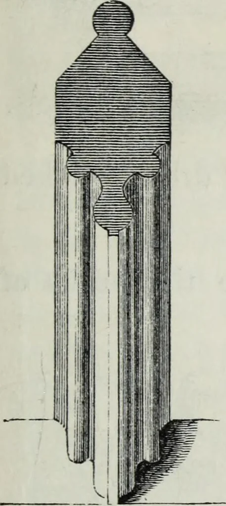 An illustration from A concise glossary of terms used in Grecian, Roman, Italian, and Gothic architecture, 1879, leaf 176