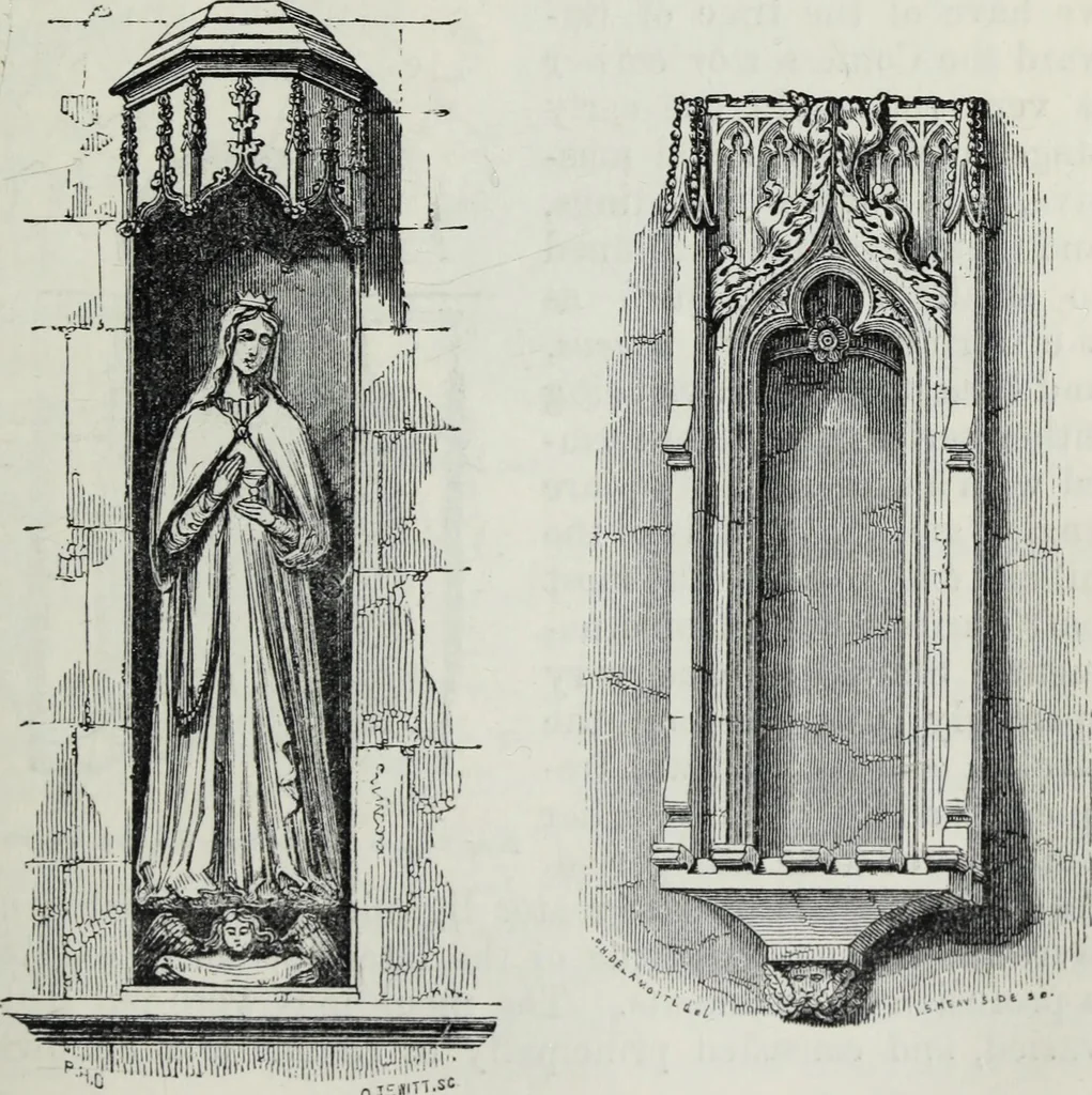 An illustration from A concise glossary of terms used in Grecian, Roman, Italian, and Gothic architecture, 1879, leaf 180
