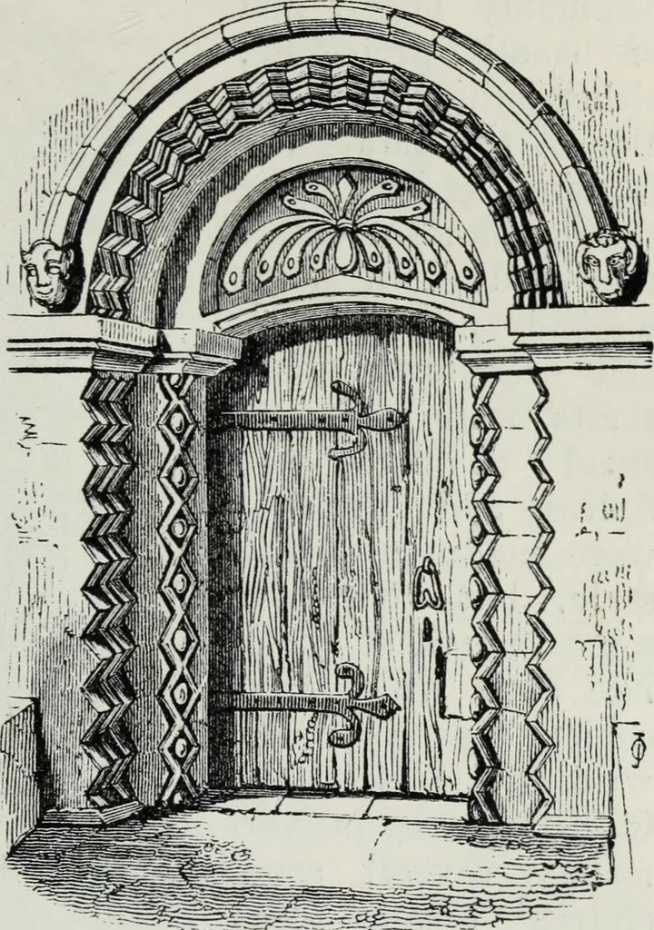An illustration from A concise glossary of terms used in Grecian, Roman, Italian, and Gothic architecture, 1879, leaf 182