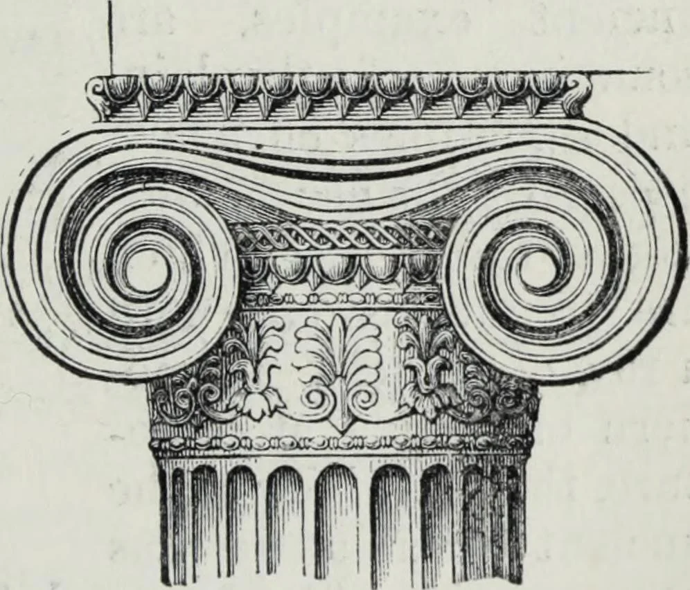 An illustration from A concise glossary of terms used in Grecian, Roman, Italian, and Gothic architecture, 1879, leaf 188