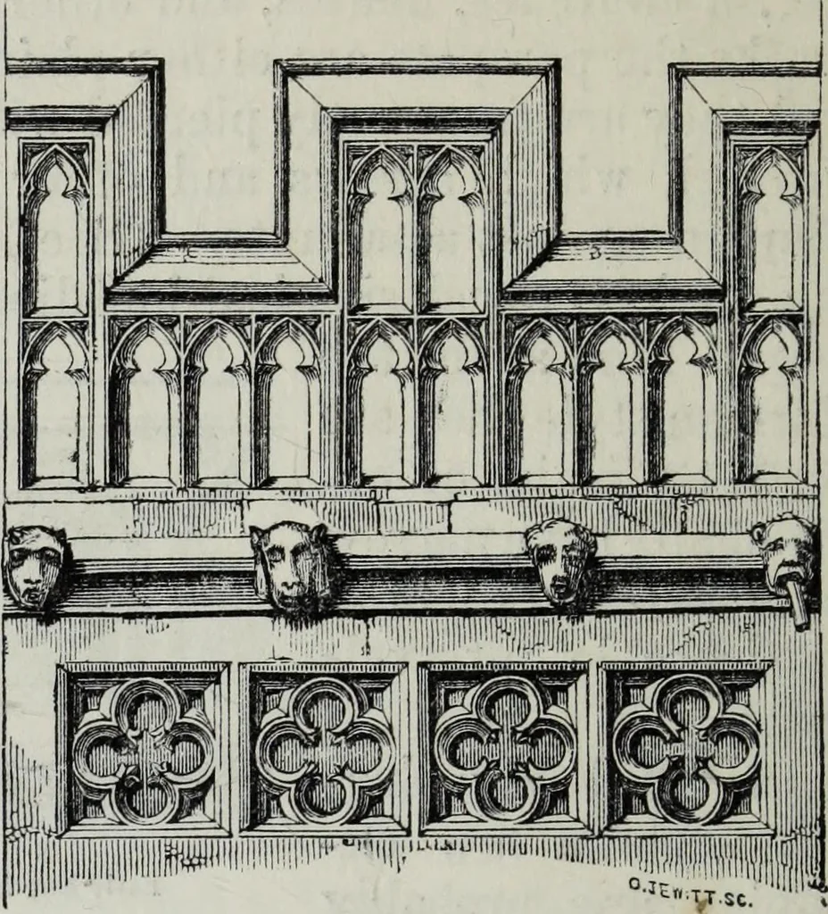An illustration from A concise glossary of terms used in Grecian, Roman, Italian, and Gothic architecture, 1879, leaf 197