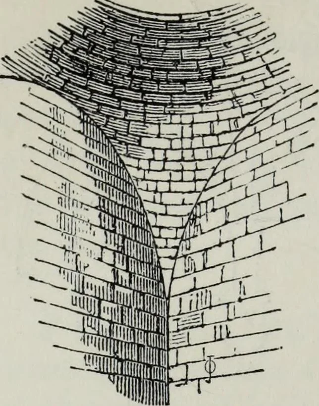 An illustration from A concise glossary of terms used in Grecian, Roman, Italian, and Gothic architecture, 1879, leaf 201