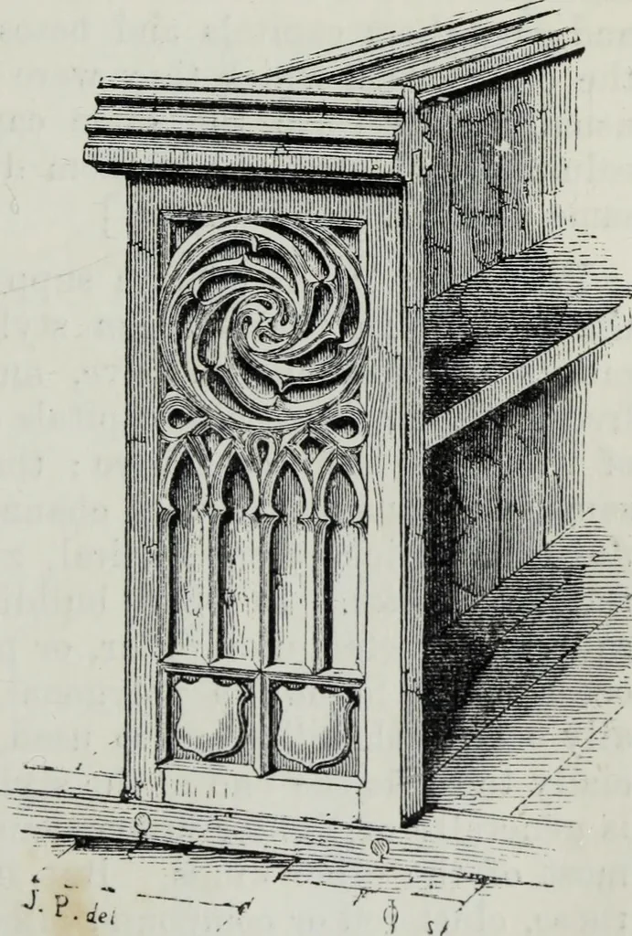 An illustration from A concise glossary of terms used in Grecian, Roman, Italian, and Gothic architecture, 1879, leaf 206