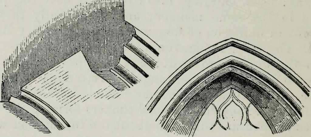 An illustration from A concise glossary of terms used in Grecian, Roman, Italian, and Gothic architecture, 1879, leaf 227