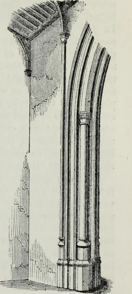 An illustration from A concise glossary of terms used in Grecian, Roman, Italian, and Gothic architecture, 1879, leaf 230