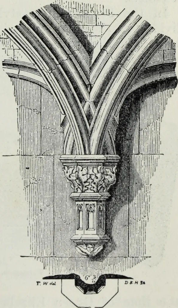 An illustration from A concise glossary of terms used in Grecian, Roman, Italian, and Gothic architecture, 1879, leaf 232