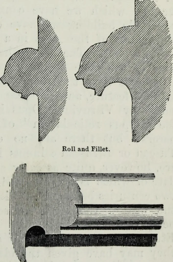 An illustration from A concise glossary of terms used in Grecian, Roman, Italian, and Gothic architecture, 1879, leaf 234
