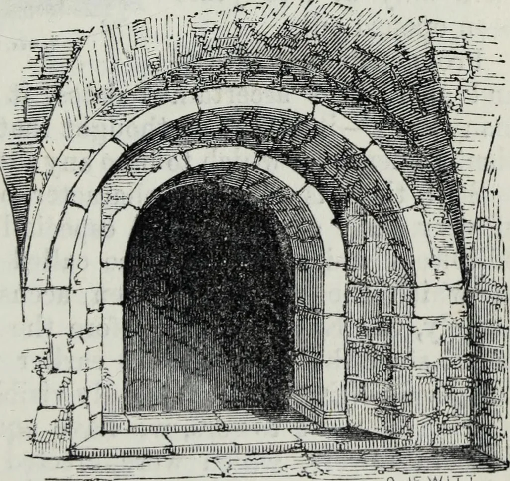 An illustration from A concise glossary of terms used in Grecian, Roman, Italian, and Gothic architecture, 1879, leaf 250
