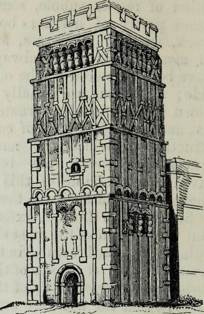 An illustration from A concise glossary of terms used in Grecian, Roman, Italian, and Gothic architecture, 1879, leaf 253