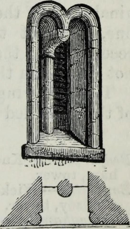 An illustration from A concise glossary of terms used in Grecian, Roman, Italian, and Gothic architecture, 1879, leaf 254