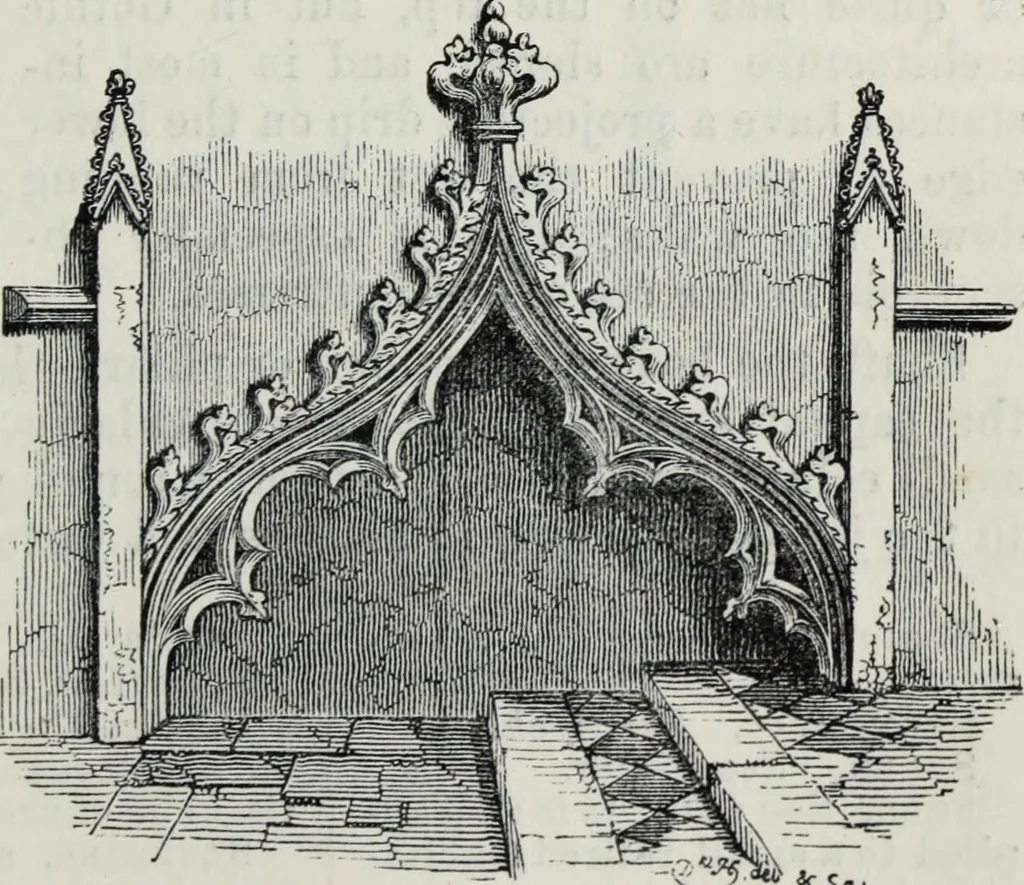 An illustration from A concise glossary of terms used in Grecian, Roman, Italian, and Gothic architecture, 1879, leaf 262