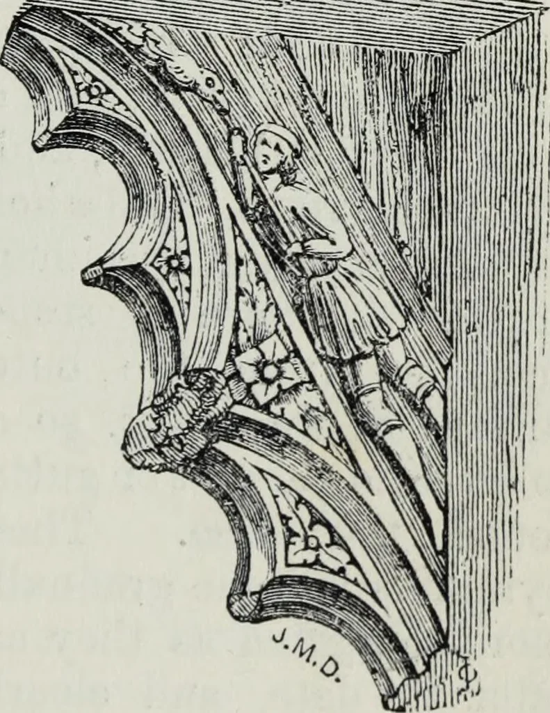 An illustration from A concise glossary of terms used in Grecian, Roman, Italian, and Gothic architecture, 1879, leaf 268