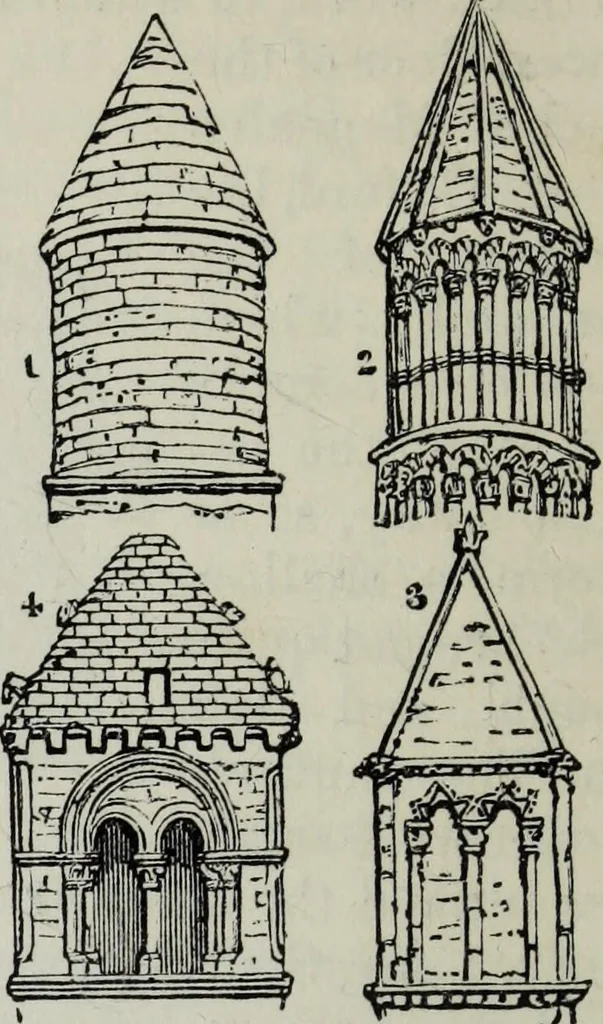 An illustration from A concise glossary of terms used in Grecian, Roman, Italian, and Gothic architecture, 1879, leaf 269