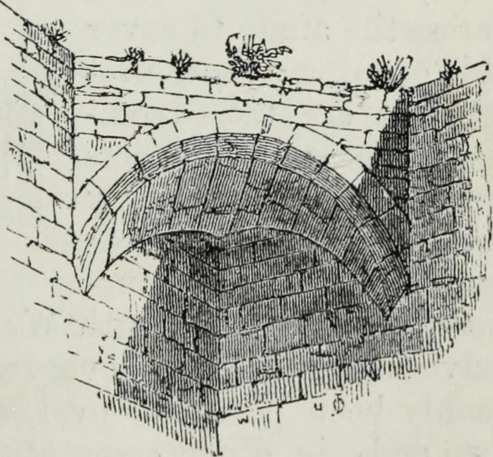 An illustration from A concise glossary of terms used in Grecian, Roman, Italian, and Gothic architecture, 1879, leaf 272