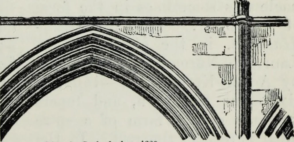 An illustration from A concise glossary of terms used in Grecian, Roman, Italian, and Gothic architecture, 1879, leaf 280