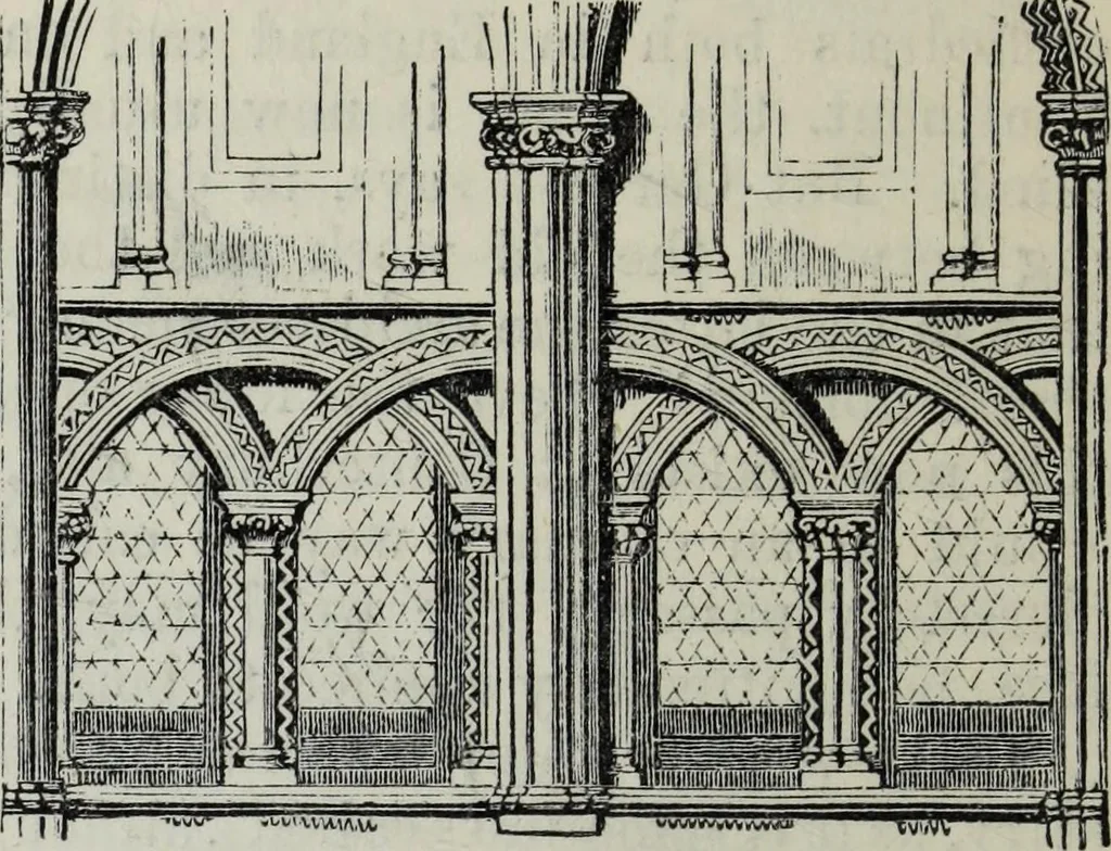 An illustration from A concise glossary of terms used in Grecian, Roman, Italian, and Gothic architecture, 1879, leaf 317