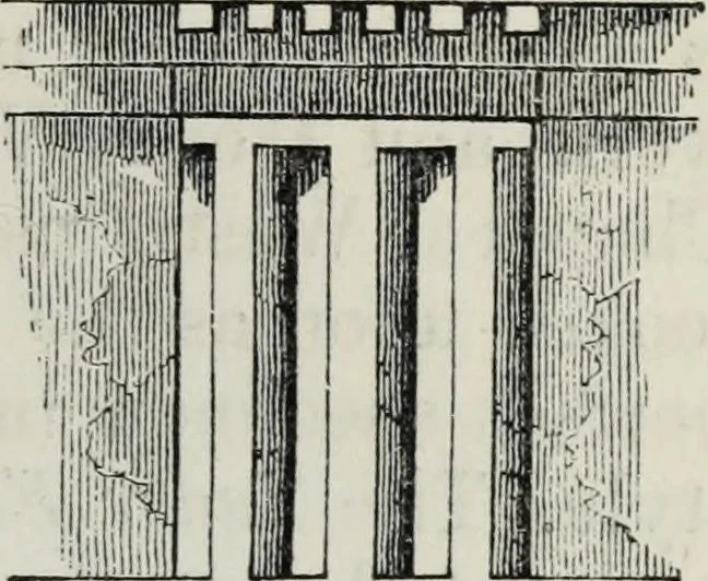 An illustration from A concise glossary of terms used in Grecian, Roman, Italian, and Gothic architecture, 1879, leaf 318