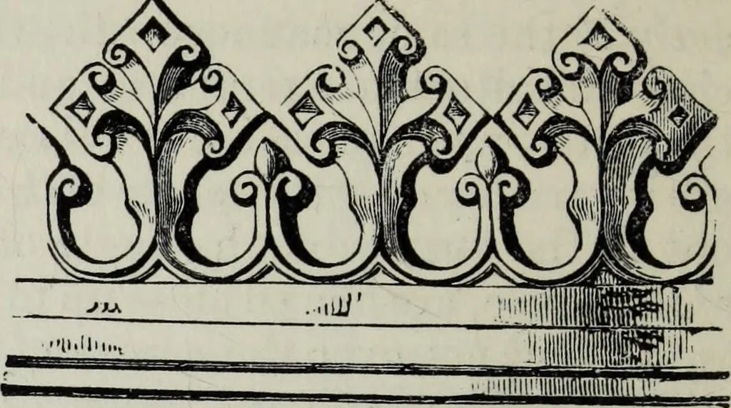 An illustration from A concise glossary of terms used in Grecian, Roman, Italian, and Gothic architecture, 1879, leaf 319