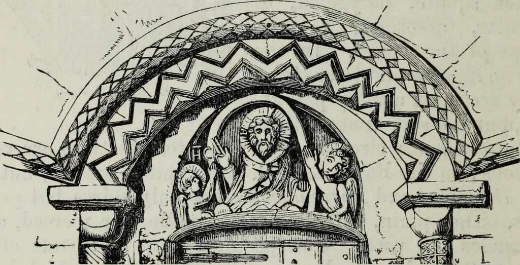 An illustration from A concise glossary of terms used in Grecian, Roman, Italian, and Gothic architecture, 1879, leaf 321