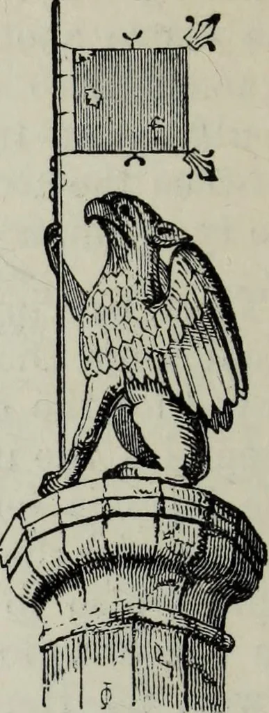 An illustration from A concise glossary of terms used in Grecian, Roman, Italian, and Gothic architecture, 1879, leaf 323