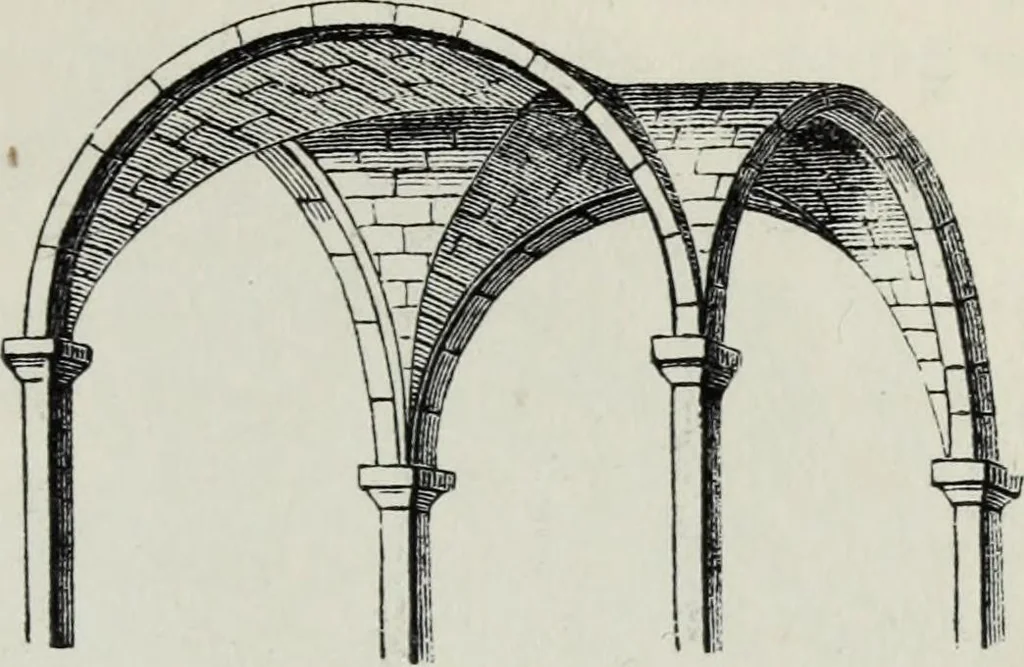 An illustration from A concise glossary of terms used in Grecian, Roman, Italian, and Gothic architecture, 1879, leaf 324
