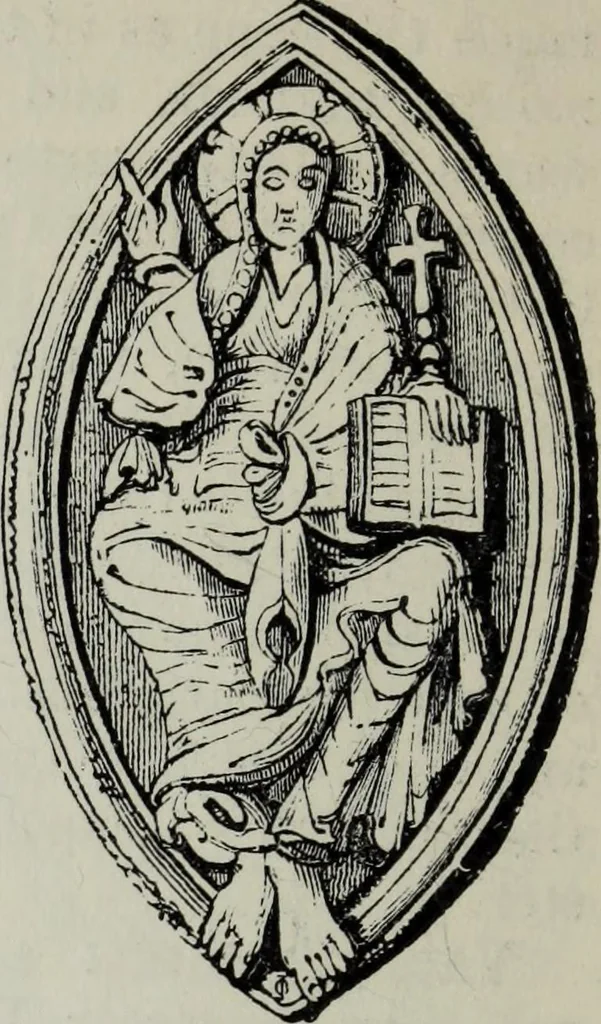 An illustration from A concise glossary of terms used in Grecian, Roman, Italian, and Gothic architecture, 1879, leaf 327