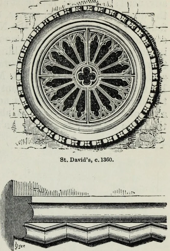 An illustration from A concise glossary of terms used in Grecian, Roman, Italian, and Gothic architecture, 1879, leaf 338