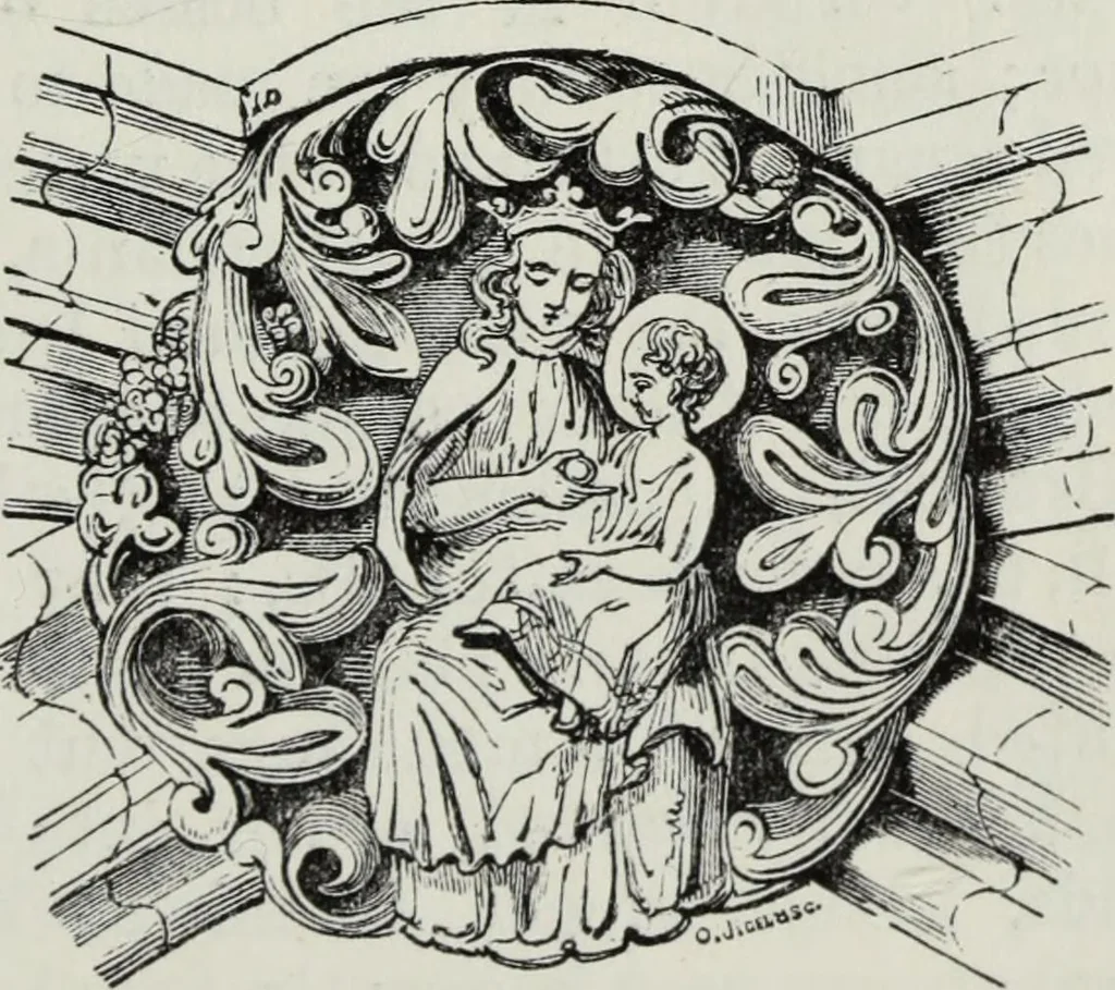 An illustration from A concise glossary of terms used in Grecian, Roman, Italian, and Gothic architecture, 1879, leaf 52