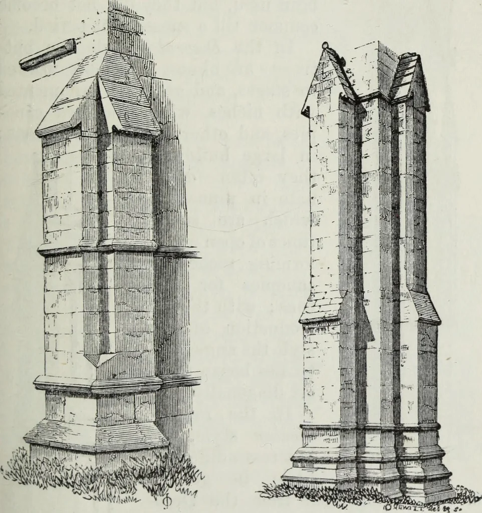 An illustration from A concise glossary of terms used in Grecian, Roman, Italian, and Gothic architecture, 1879, leaf 58