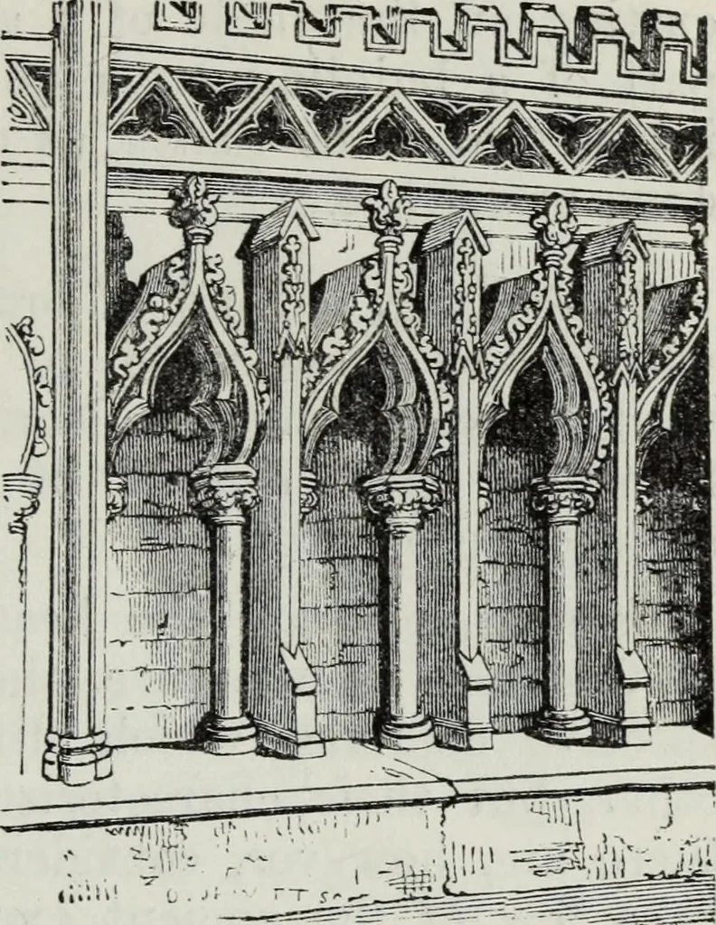 An illustration from A concise glossary of terms used in Grecian, Roman, Italian, and Gothic architecture, 1879, leaf 62