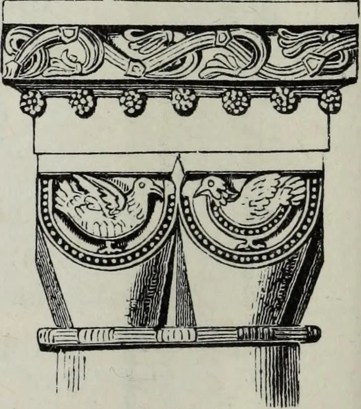 An illustration from A concise glossary of terms used in Grecian, Roman, Italian, and Gothic architecture, 1879, leaf 63