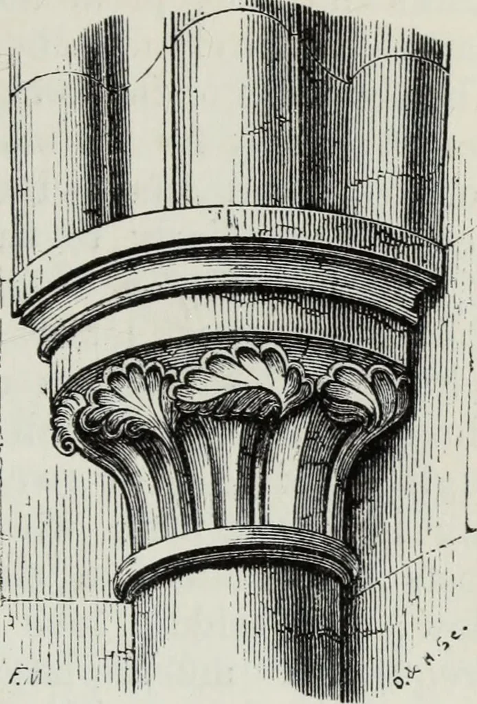 An illustration from A concise glossary of terms used in Grecian, Roman, Italian, and Gothic architecture, 1879, leaf 64
