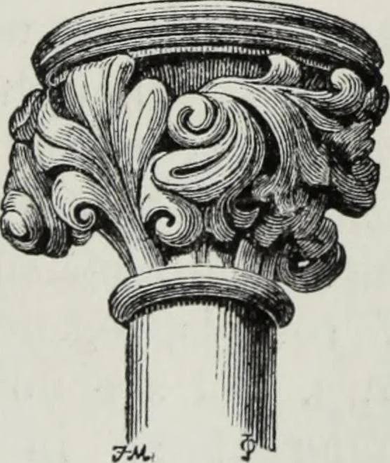 An illustration from A concise glossary of terms used in Grecian, Roman, Italian, and Gothic architecture, 1879, leaf 64