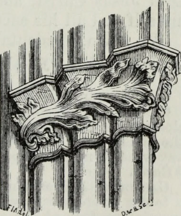 An illustration from A concise glossary of terms used in Grecian, Roman, Italian, and Gothic architecture, 1879, leaf 66