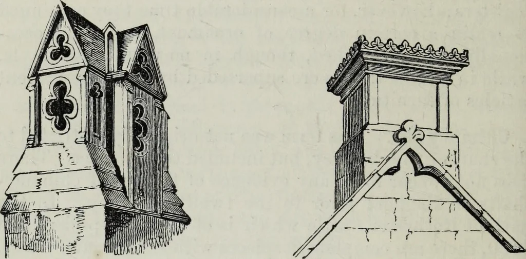 An illustration from A concise glossary of terms used in Grecian, Roman, Italian, and Gothic architecture, 1879, leaf 77