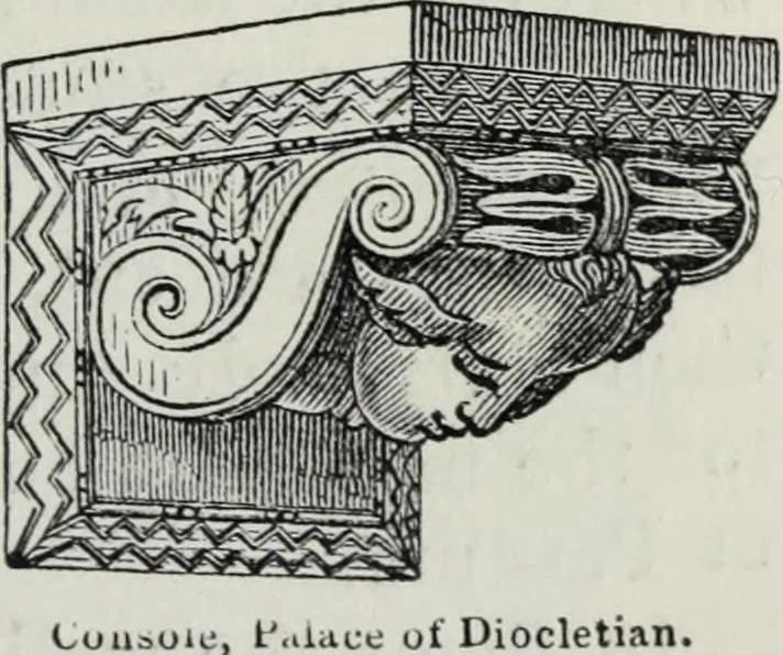 An illustration from A concise glossary of terms used in Grecian, Roman, Italian, and Gothic architecture, 1879, leaf 84