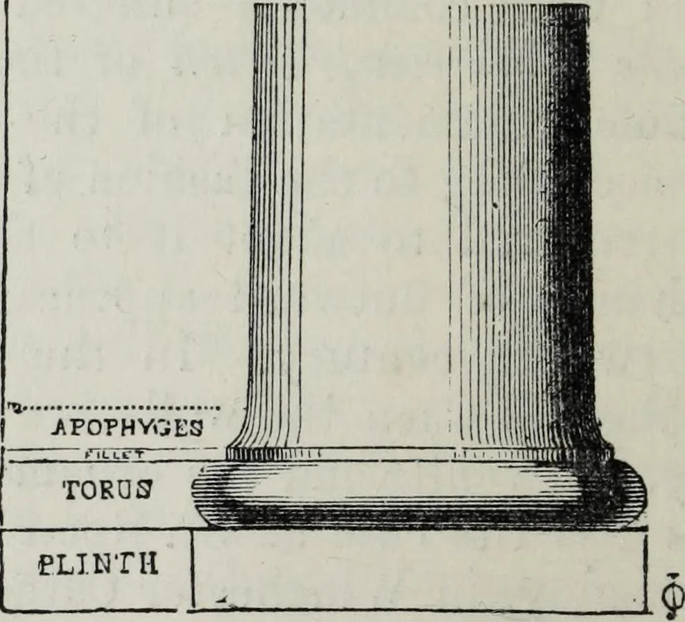 An illustration from A concise glossary of terms used in Grecian, Roman, Italian, and Gothic architecture, 1879, leaf 89