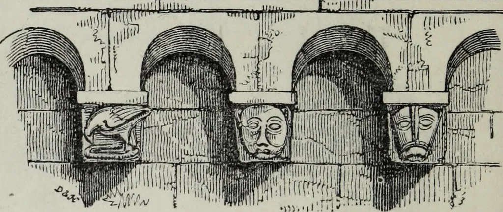 An illustration from A concise glossary of terms used in Grecian, Roman, Italian, and Gothic architecture, 1879, leaf 91