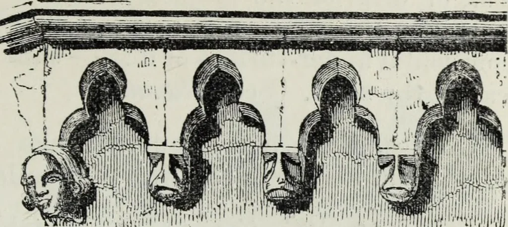 An illustration from A concise glossary of terms used in Grecian, Roman, Italian, and Gothic architecture, 1879, leaf 92