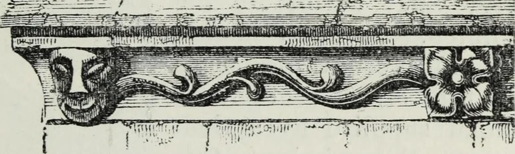 An illustration from A concise glossary of terms used in Grecian, Roman, Italian, and Gothic architecture, 1879, leaf 92