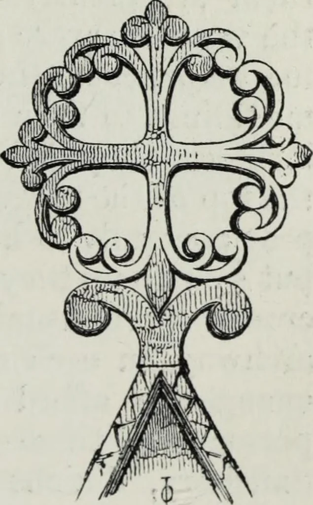 An illustration from A concise glossary of terms used in Grecian, Roman, Italian, and Gothic architecture, 1879, leaf 96