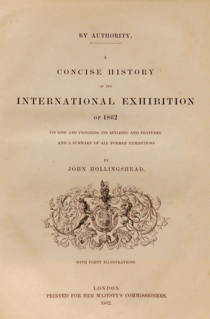 An illustration from A concise history of the International Exhibition of l862 : its rise and progress, its building and features and a summary of all former exhibitions, 1862, leaf 7