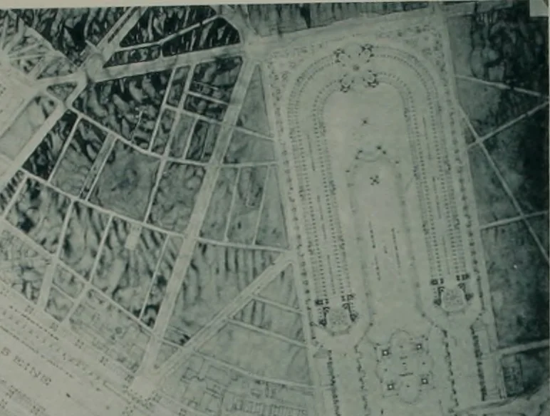 An illustration from Concours pour l'Exposition universelle de 1900; projets exposés au Palais de l'industrie, 1895, leaf 103