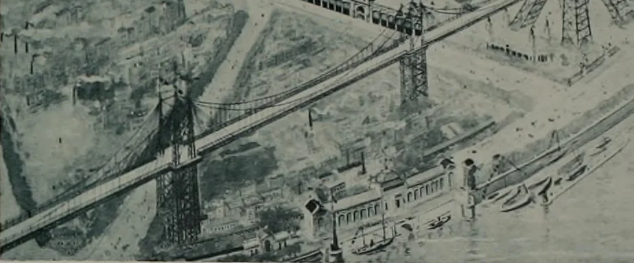 An illustration from Concours pour l'Exposition universelle de 1900; projets exposés au Palais de l'industrie, 1895, leaf 119