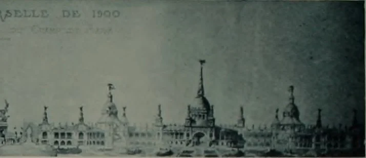An illustration from Concours pour l'Exposition universelle de 1900; projets exposés au Palais de l'industrie, 1895, leaf 135